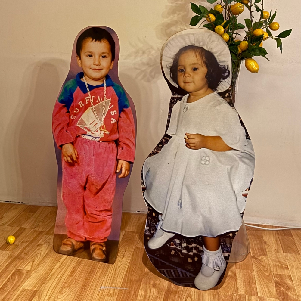 Çocukluk Karşılama Maketi Seti – 90 cm (İkili Set)
