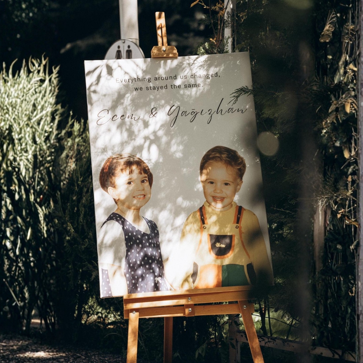 Çocukluk Karşılama Kanvas Tablo 50x70