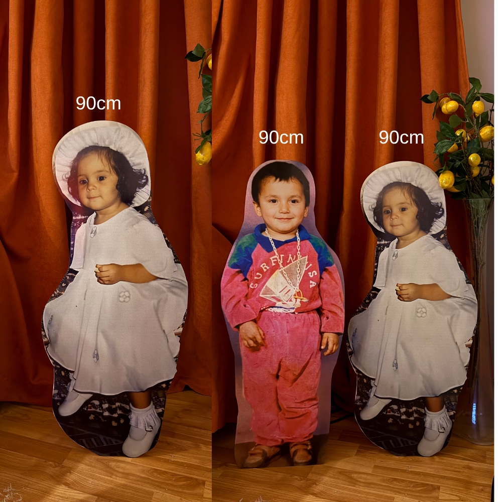 Çocukluk Karşılama Maketi Seti – 90 cm (İkili Set)