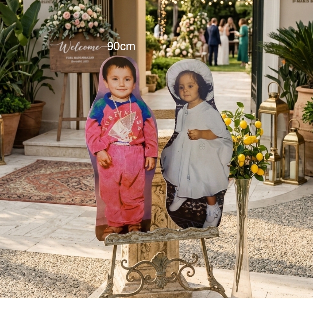 Çocukluk Karşılama Maketi Seti – 90 cm (İkili Set)