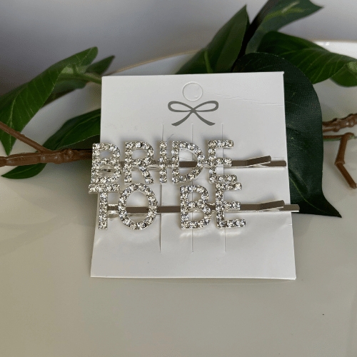 Bride to Be Taşlı Saç Tokası Seti (KDV dahil)
