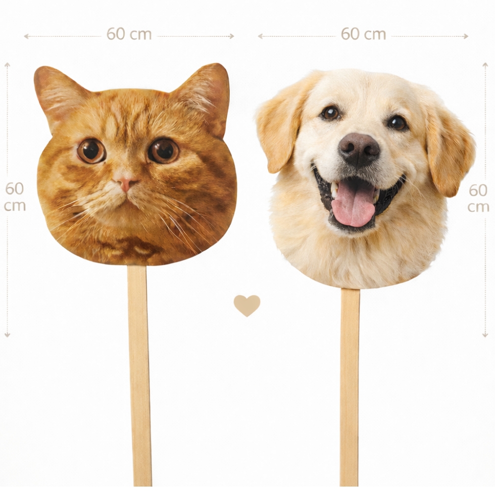 Evcil Dost Fotoğraf Figürü 60cm(KDV DAHİL)