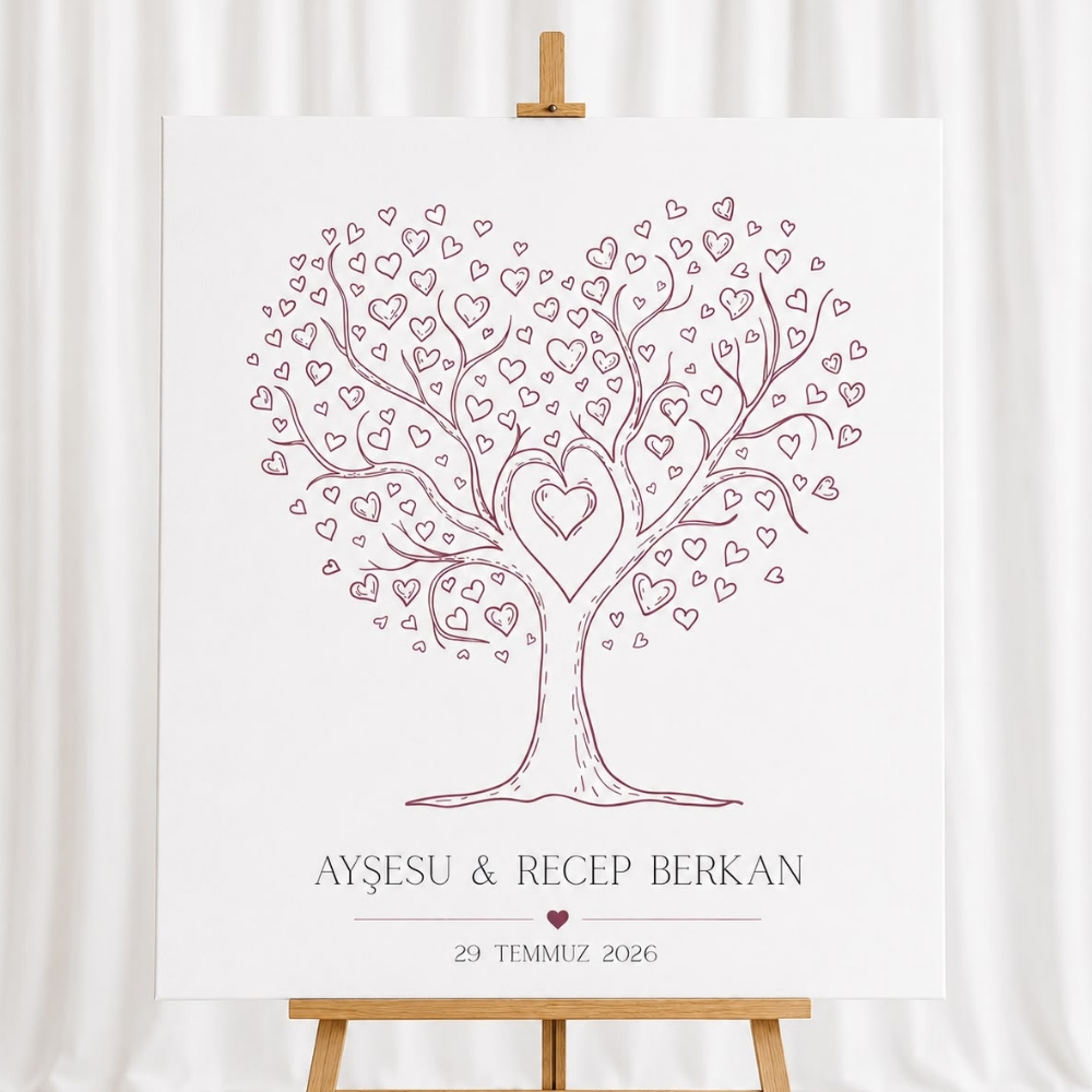 Parmak izi Ağacı 80x90