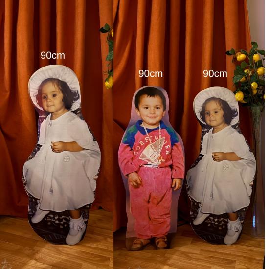 Çocukluk Karşılama Maketi Seti – 90 cm (İkili Set)