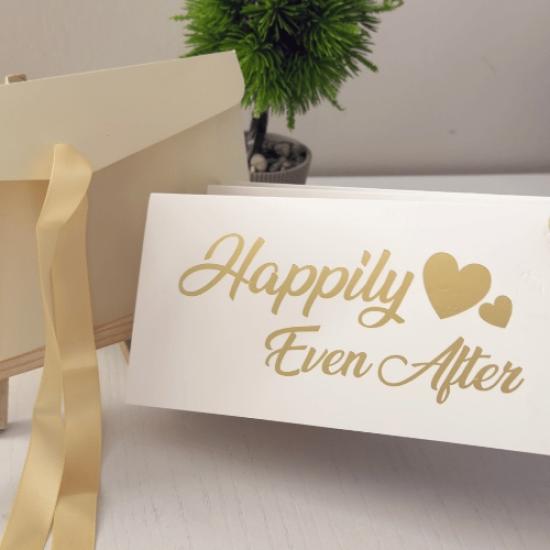 “Mr & Mrs” Katlanır Para Zarfı