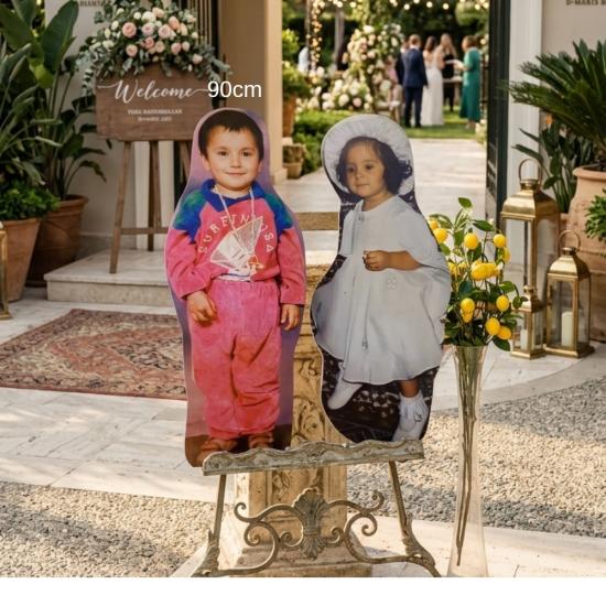 Çocukluk Karşılama Maketi Seti – 90 cm (İkili Set)