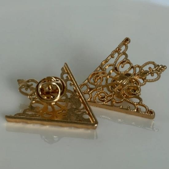Damat Yaka İğnesi Gold