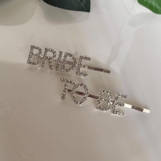 Bride to Be Taşlı Saç Tokası Seti 